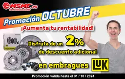 MSMC: ¡Maximize su rentabilidad! 2% de DTO. EXTRA en LUK 🚗